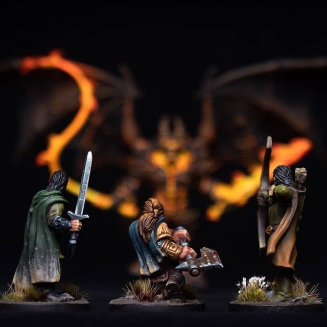 lord of the rings miniature painting