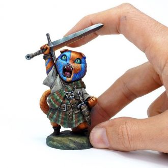 ange giraldez peintre sur miniatures professionnel