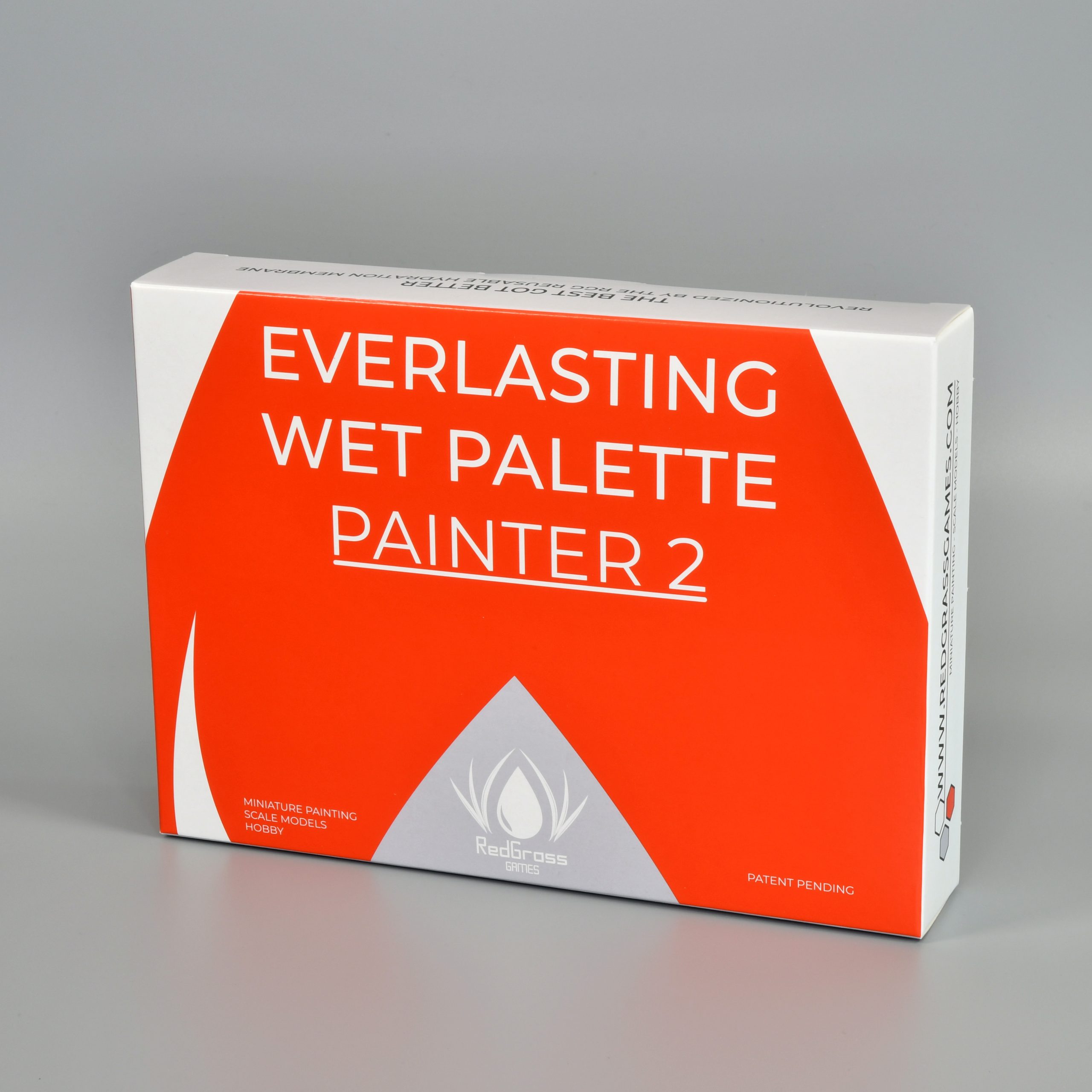 Redgrassgames Everlasting Wet Palette Painter Lite de 8.9 pulgadas para  pintura en miniatura y pinturas acrílicas