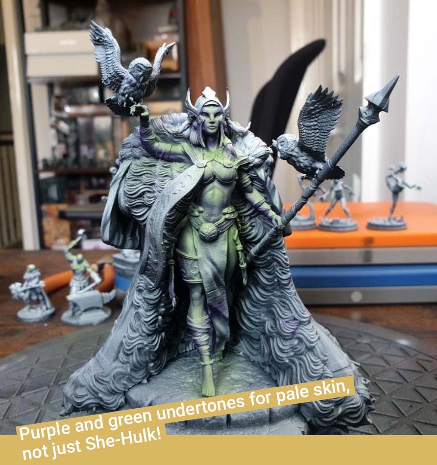 Peindre des Figurines Archvillain Games - Redgrasscreative