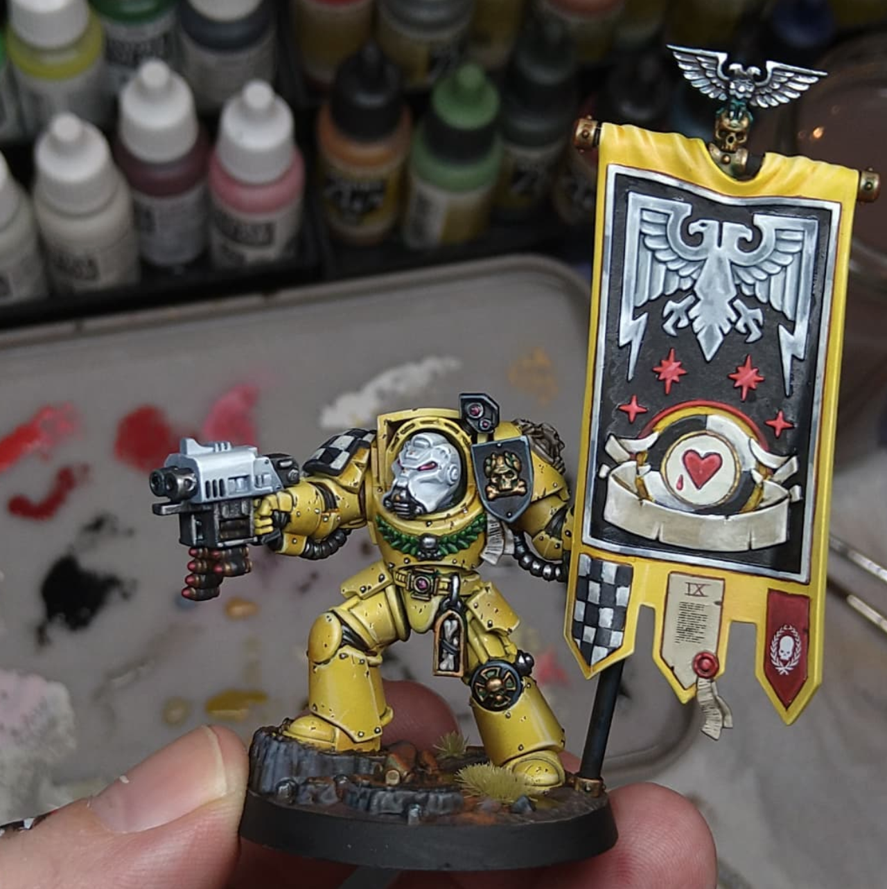 most important must-have colours for miniature painters warpstormpainting pale yellow