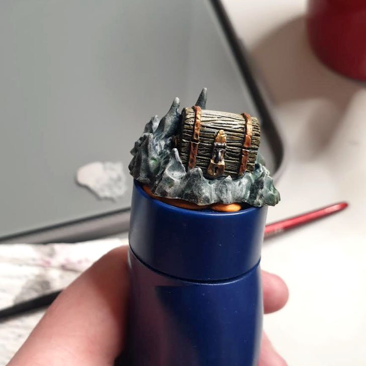 Grabblecast drybrush