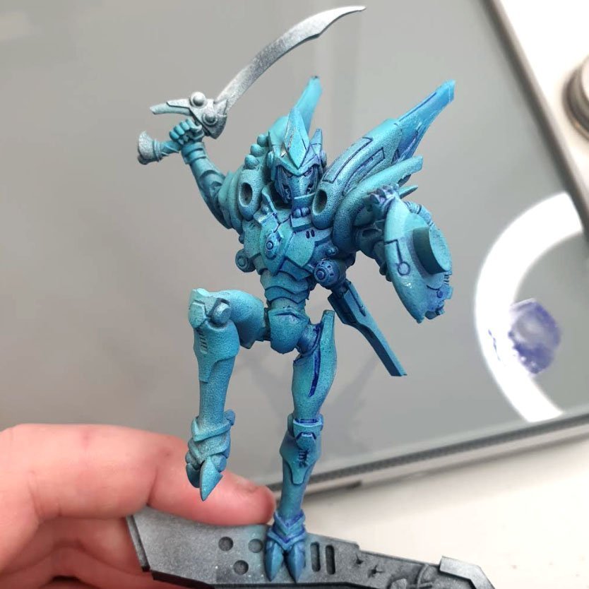 Spectra Mantic Games panel line oil wash
