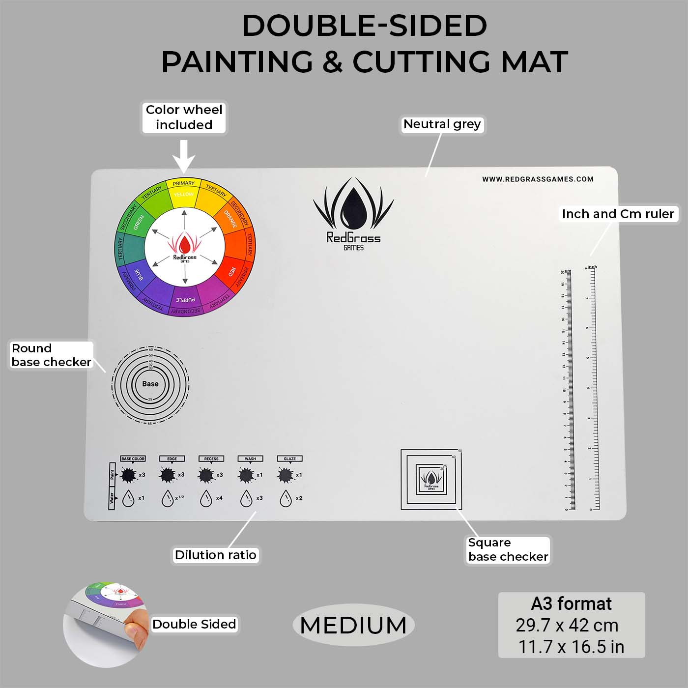 RedgrassGames on X: Coming soon The new RGG painting mat