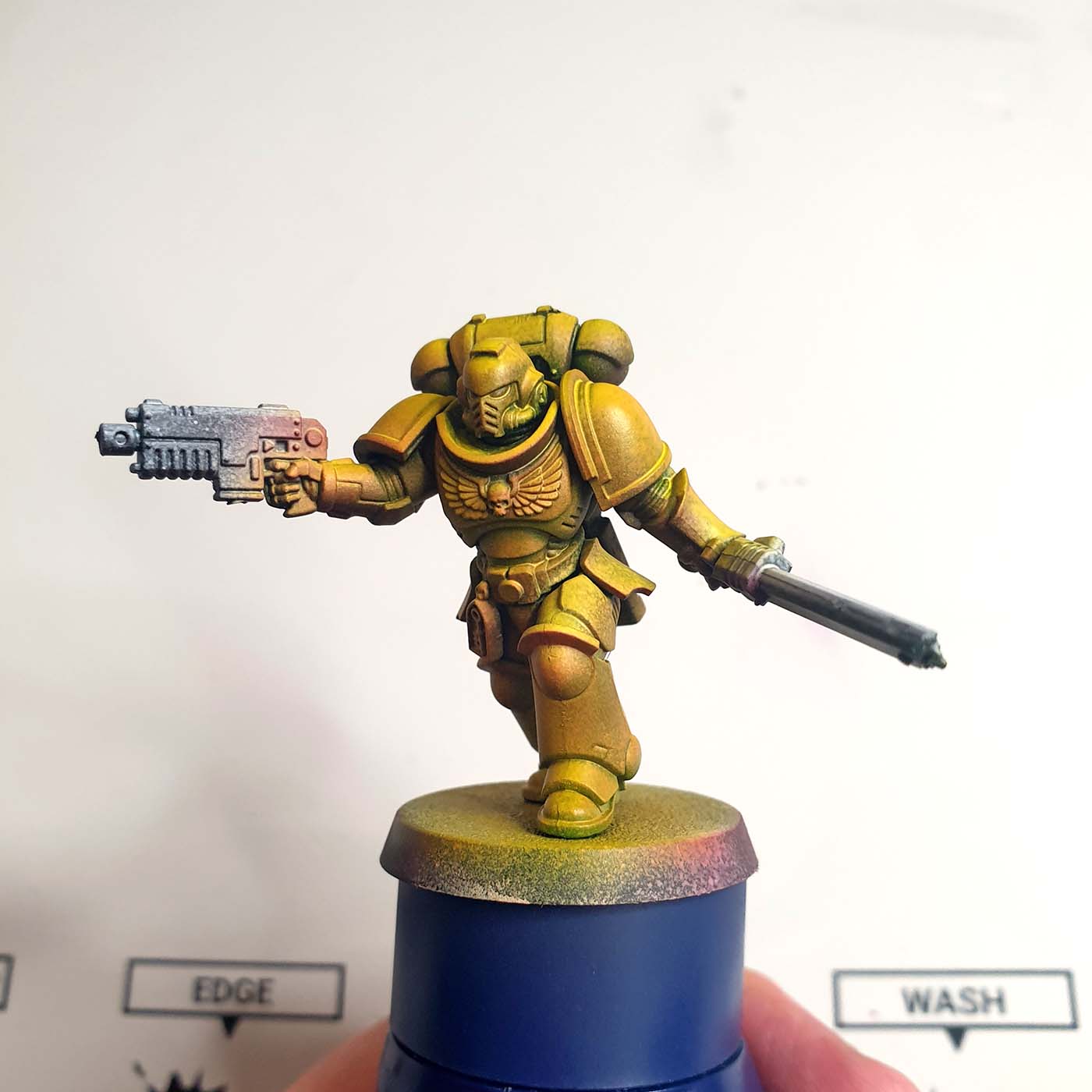 yellow armor guide base color