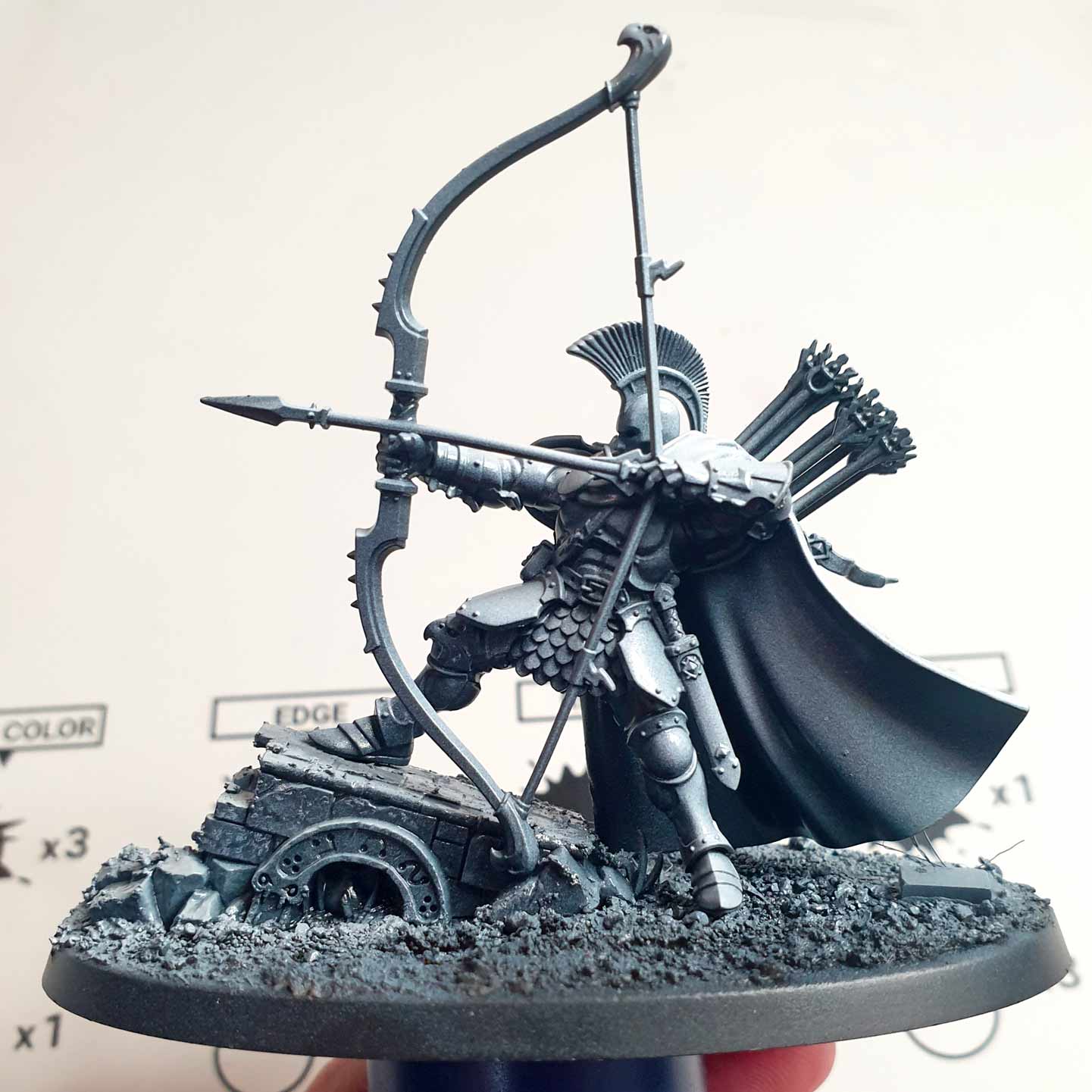 painting miniatures stormcast eternals zenithal prime Knight-Judicator gold armor how to guide