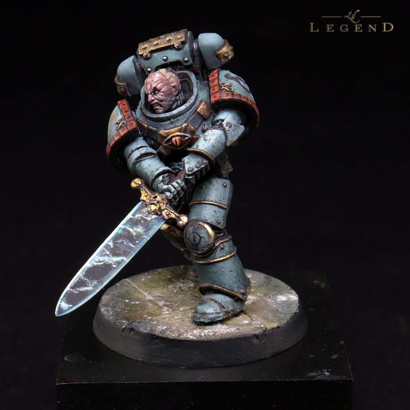 wh40K space marine commission painting