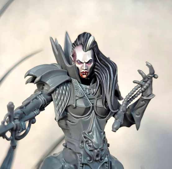 color scheme for miniature painting ivory example Angelo Di Chello