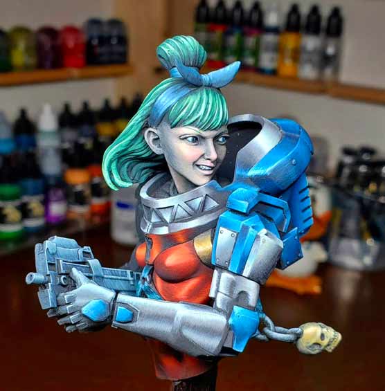 How To Paint Cold NMM In Your 3D Printed Minis?