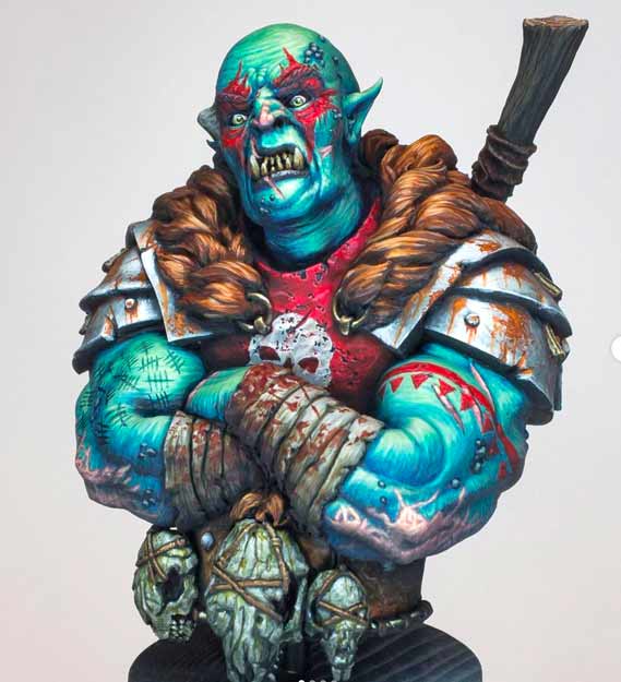 Will Hahn turquoise skin orks