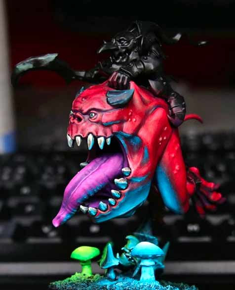 Zumikit0 turquoise paint schemes for miniature painting example