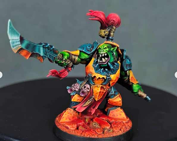 Olmo Castrillo inks example color schemes miniature painting