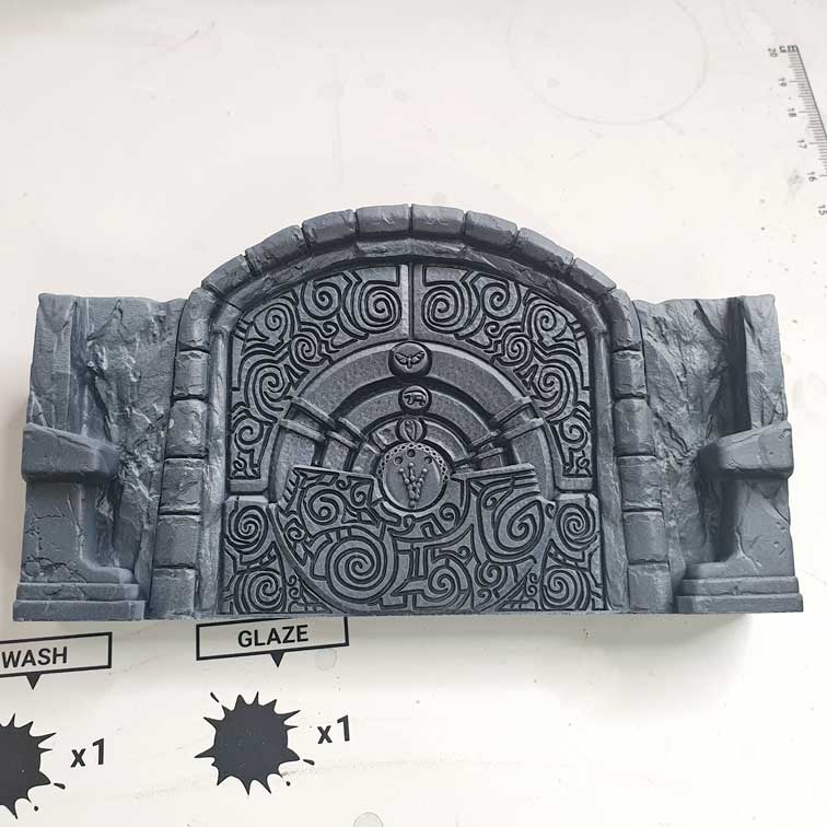 RGG Modiphius painting guide puzzle door elder scrolls call to power