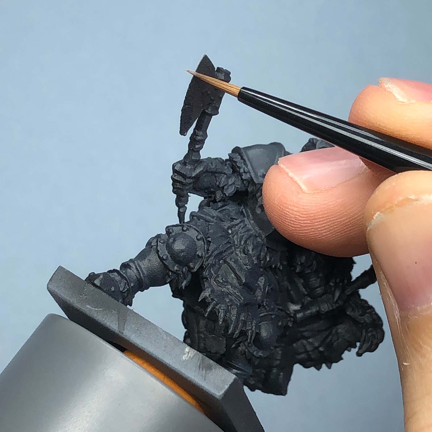 how to edge highlight miniature