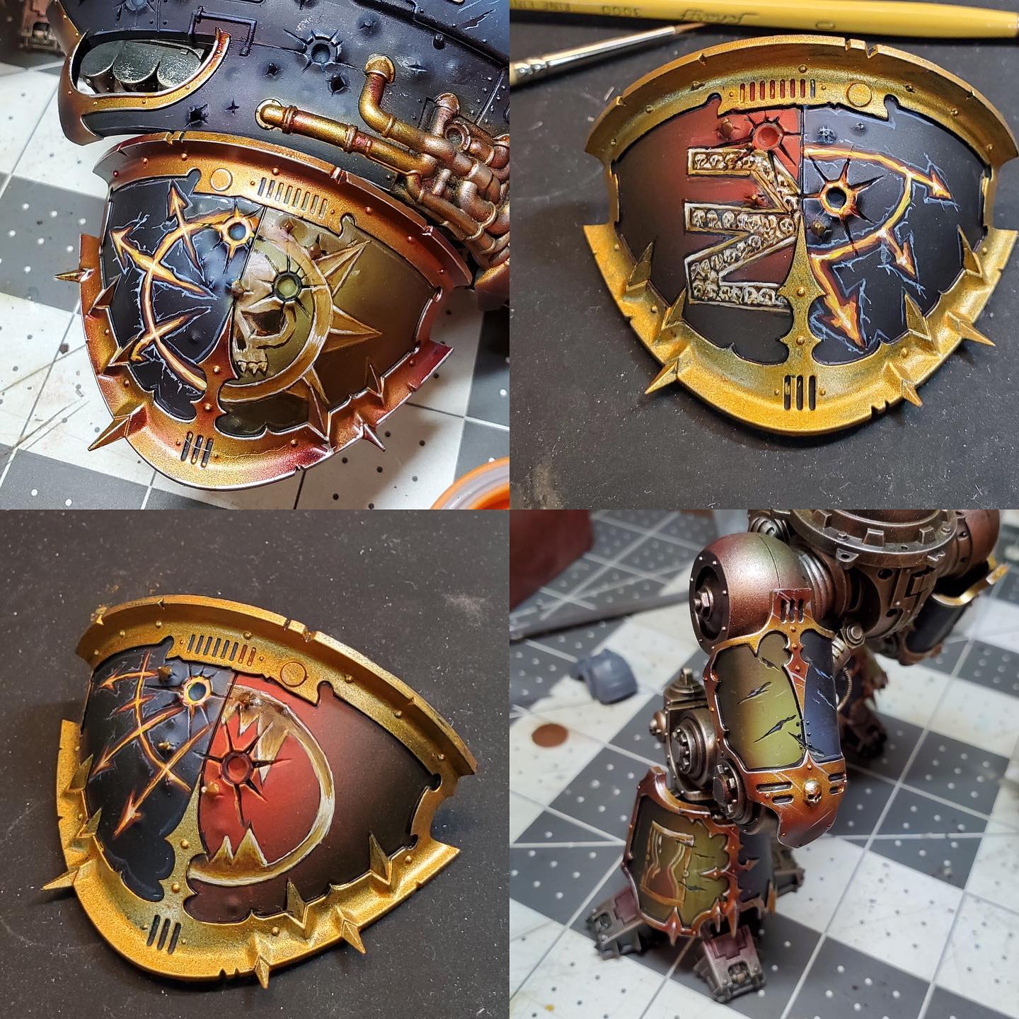 CK Studios Caleb Wissenback rgg interview chaos knight freehand WIP warhammer 40k games workshop