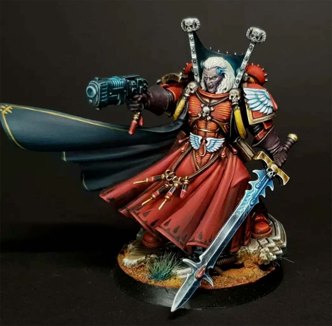 dukes paints art interview redgrassgames warhammer 40000 primaris space marine blood angels mephiston lord of death