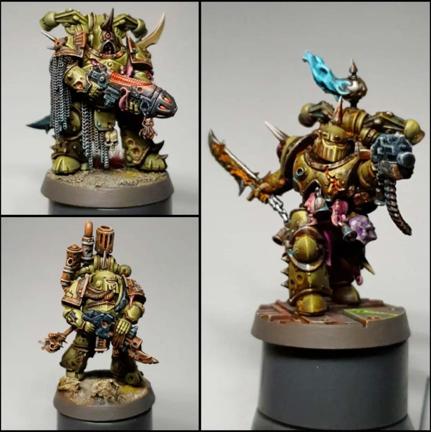 dukes paints art interview redgrassgames nurgle warhammer 40000 plague marines deathguard chaos space marines heretic astartes