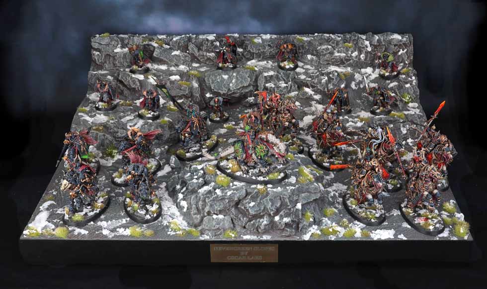 oscar lars interview rgg redgrassgames warhammer games workshop warhammer age of sigmar chaos slaves to darkness display board armies on parade