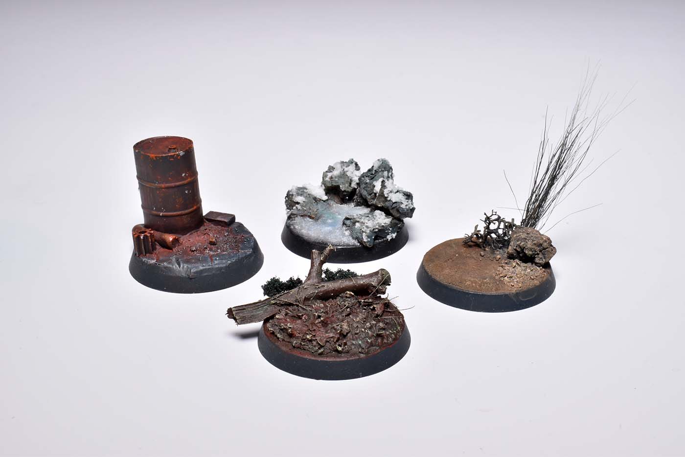 Miniature basing materials