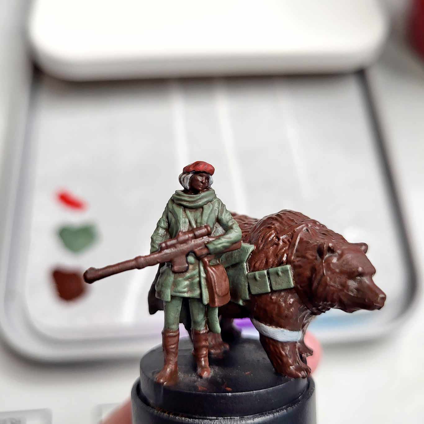 anna & wojtek republic of polonia scythe boardgame painting miniatures guide rgg redgrassgames how to using washes and recess shades