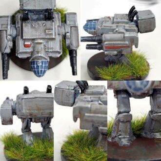 mech walker republic of polonia scythe boardgame painting miniatures guide rgg Redgrasscreative how to close-up details