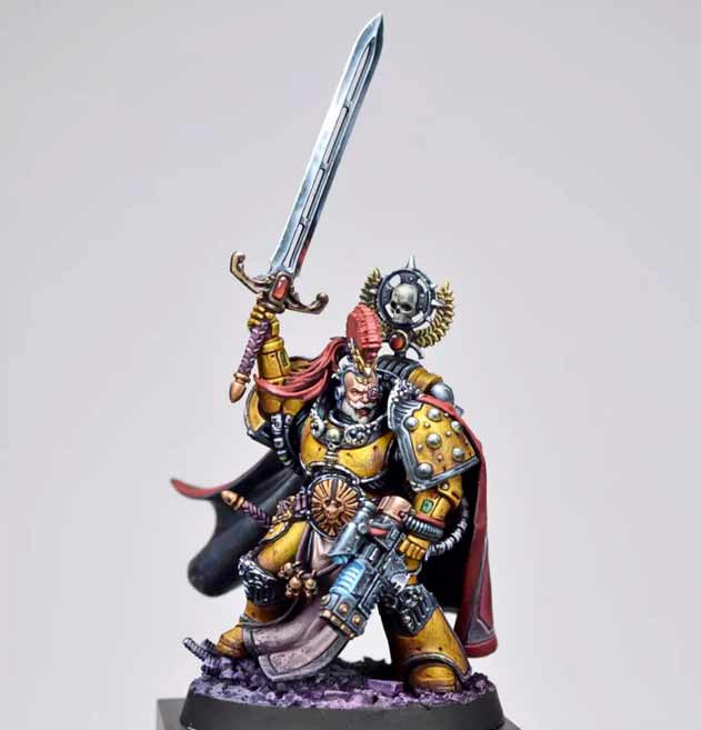 horus heresy praetor imperial fist space marine warhammer games workshop Masclan Miniatures rgg redgrassgames interview pro painter artist