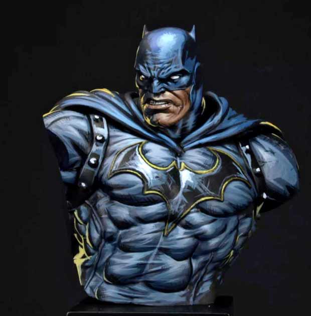 batman dark knight gotham DC bust Masclan Miniatures rgg Redgrasscreative interview pro painter artist