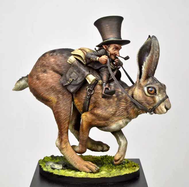 hare blacksmith miniatures Masclan Miniatures rgg Redgrasscreative interview pro painter artist