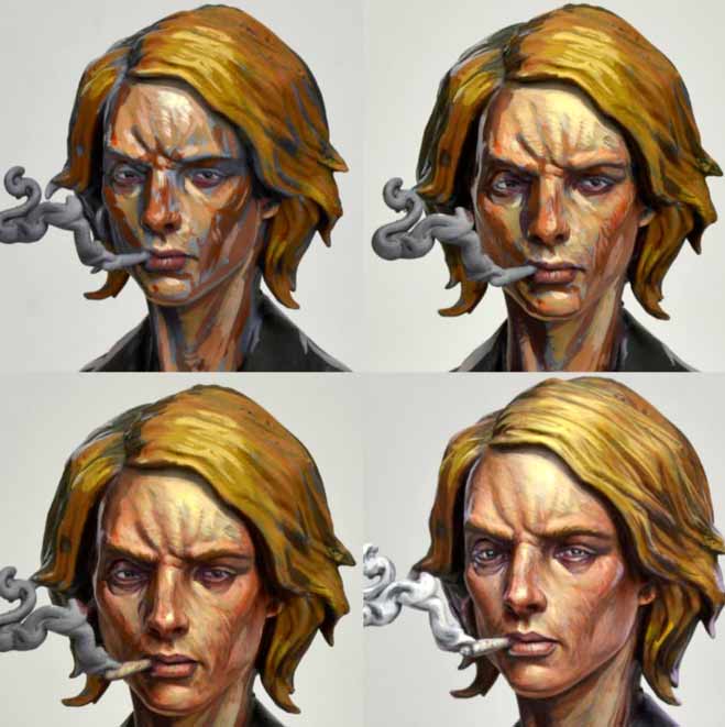 dishonored concept art academic bust Masclan Miniatures rgg Redgrasscreative interview pro painter artist