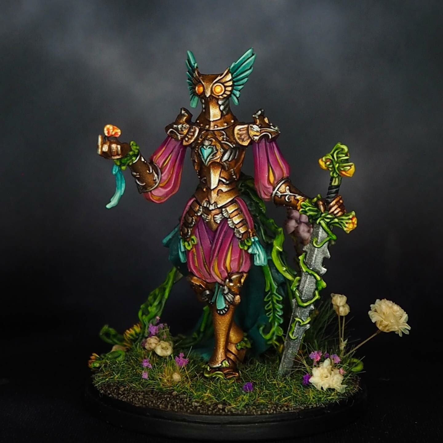 Interview with miniature painter Electric Eve for Redgrassgames.