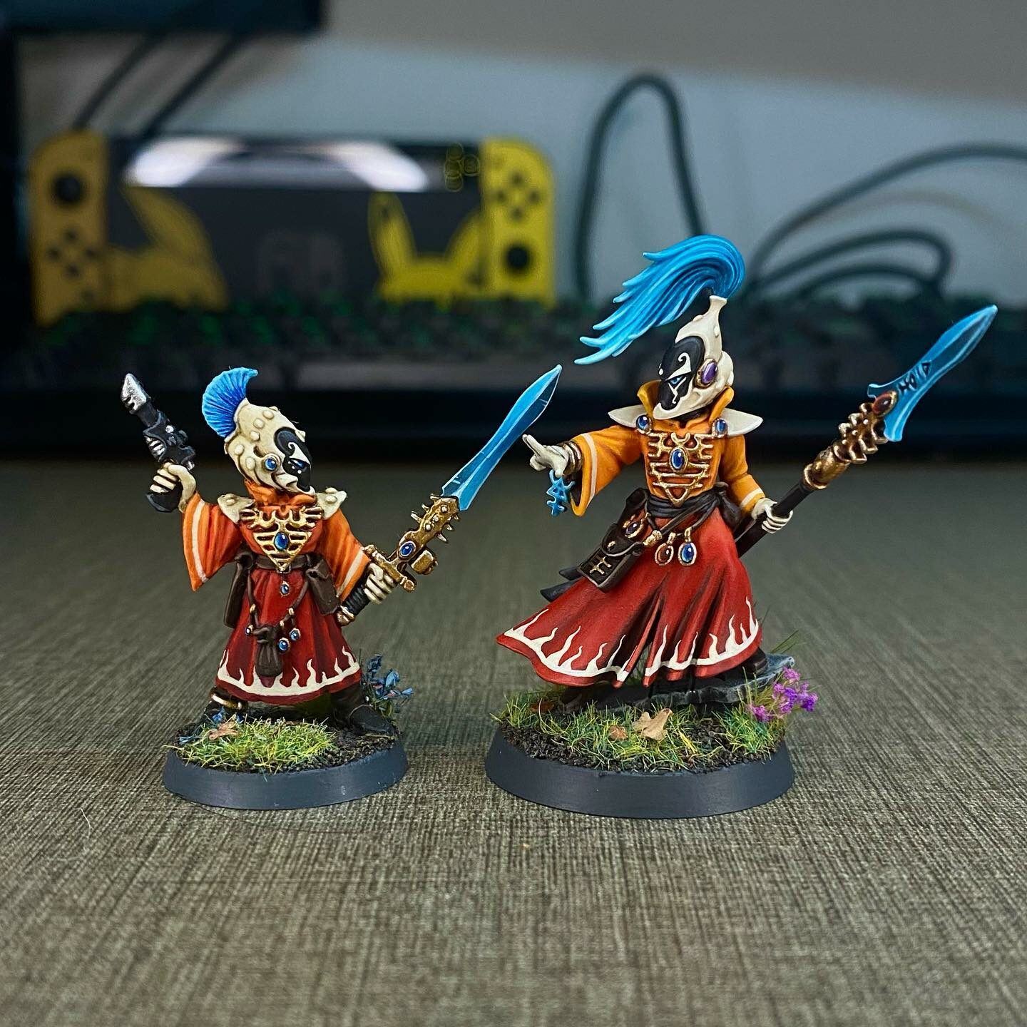 Interview with miniature painter Electric Eve for Redgrassgames.