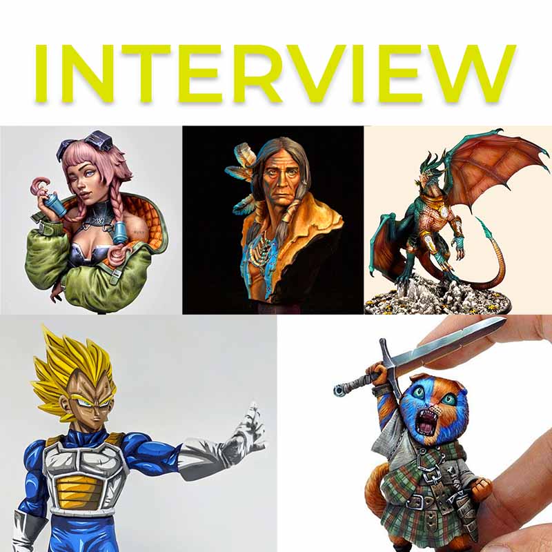 interview with miniature painter