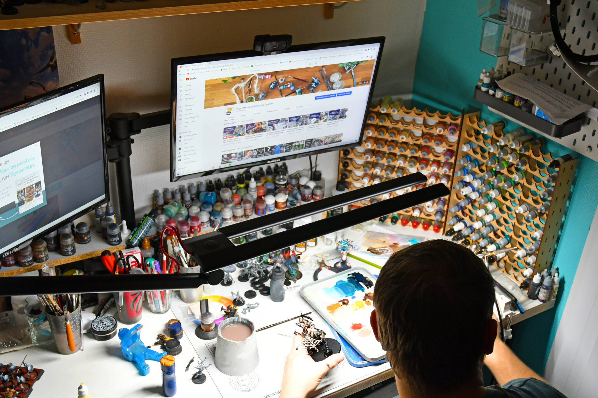 Best Lamp for Miniature Painting Redgrasscreative