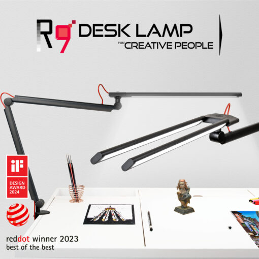 Redgrass R9 Desk Lamp Powerful, accurate light & beautiful