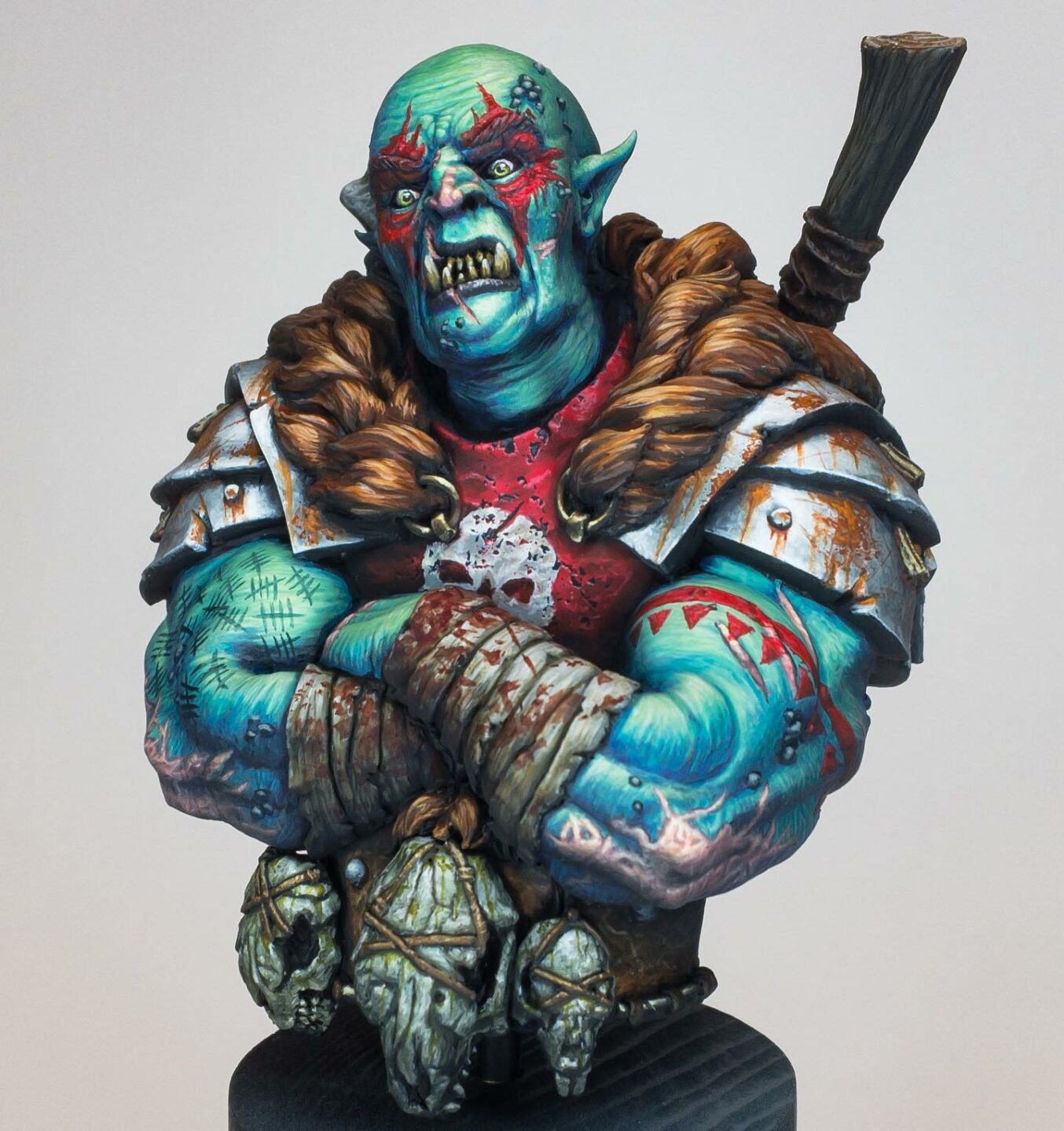 Kargh from @heramodels_minis Will Hahn Orc