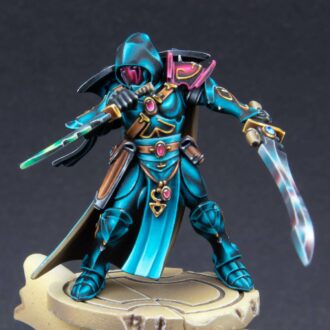 Hendarion Blue Aeldari Miniature